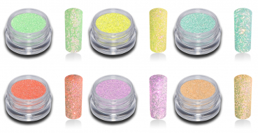 Glitzer puder set nageldesign Nails rm beautynails